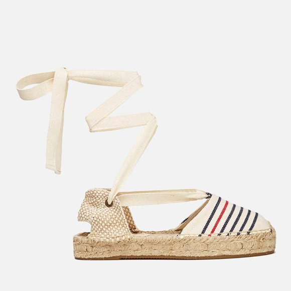 Soludos Shoes - New Soludos Provence Striped Gladiator Sandals